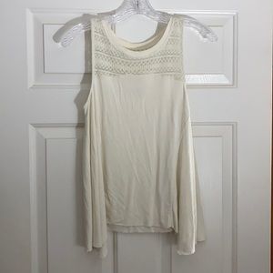 Cream tank top